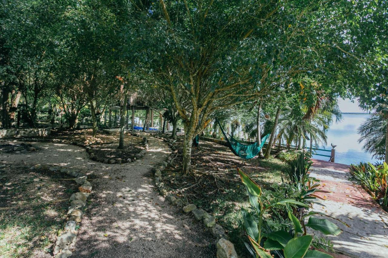 Villa Santuario Lake Front Oasis Bacalar Exterior photo